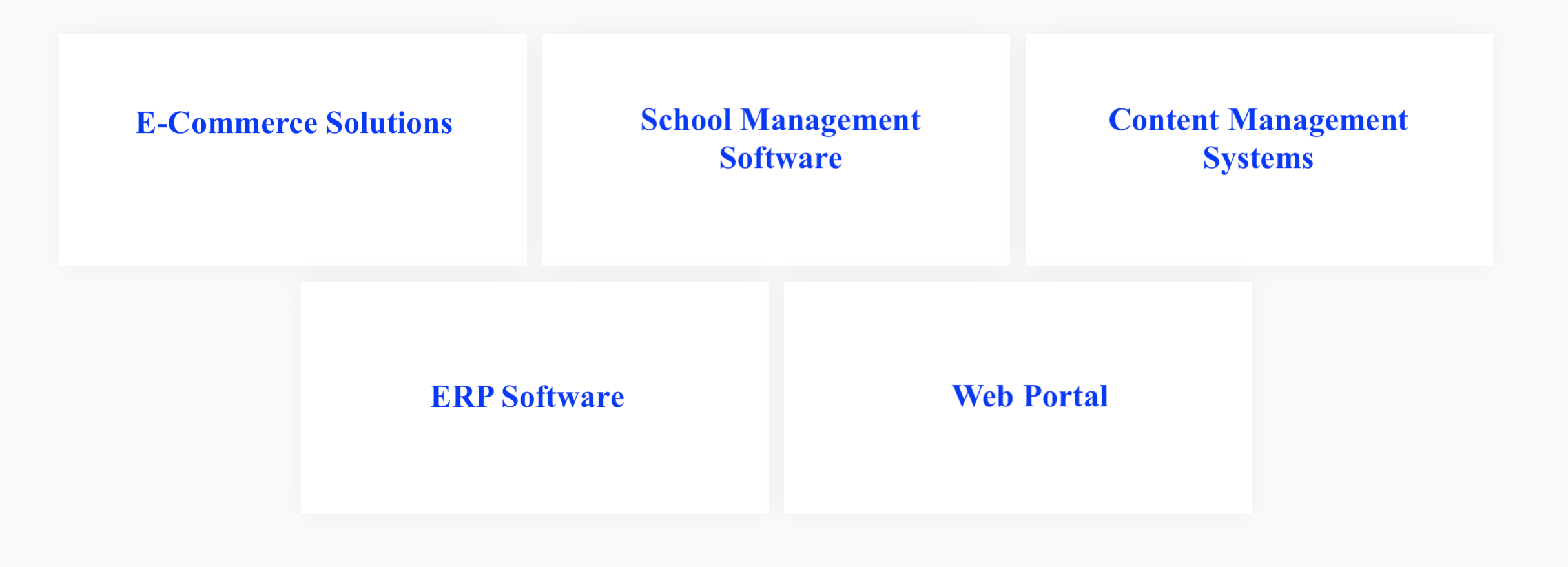  OUR KEY SOLUTIONS
