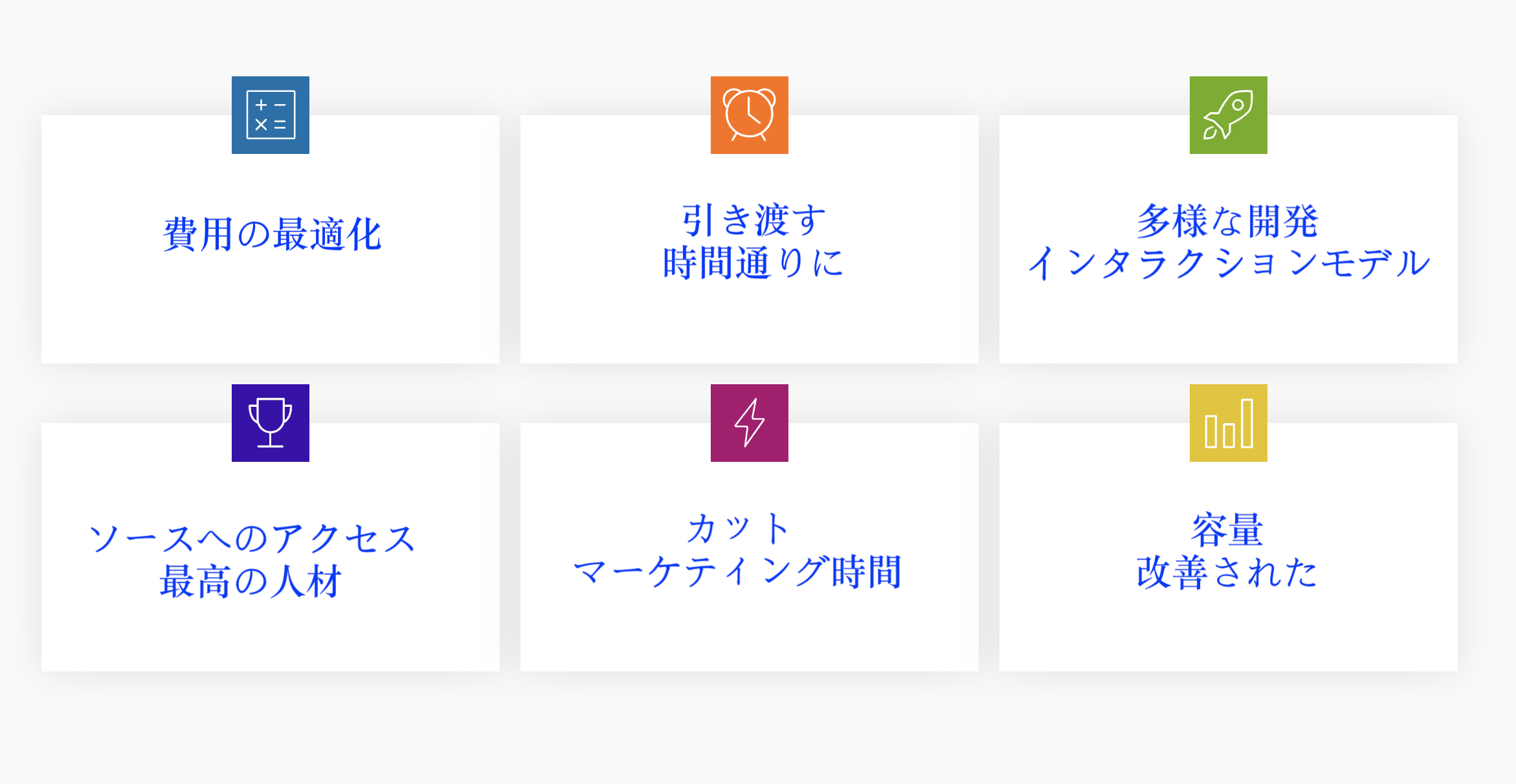 ウェブアプリ開発を VOTC に委託する理由